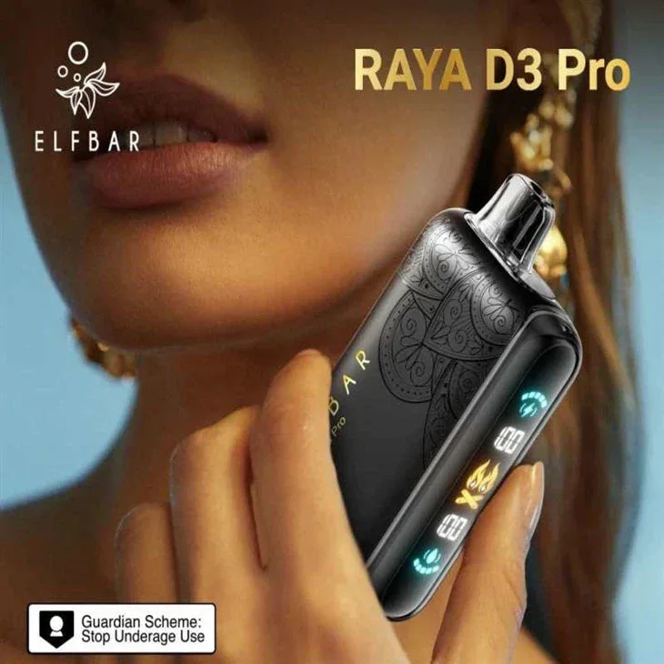 Elf Bar Raya D3 Pro 30K – Strawberry Kiwi Ice 30000 Puffs by Elf Bar at Vape Shop Ahmedabad